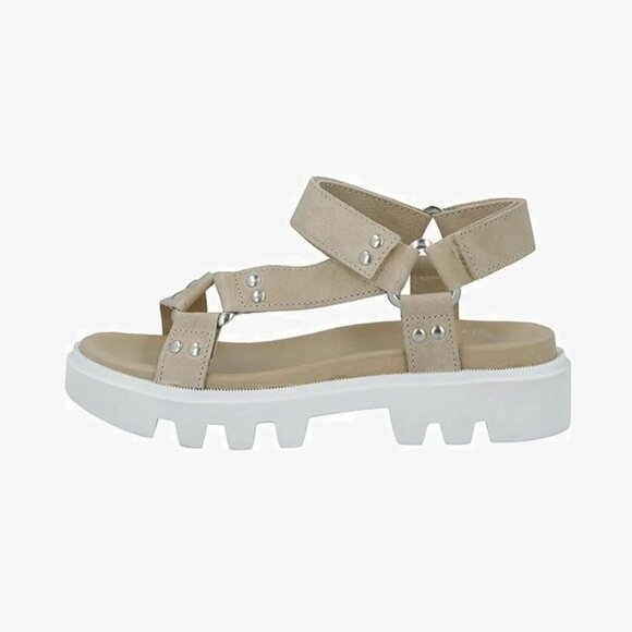 Ca’Shott ~ Caalison Chunky Platform Rivet Leather Sandals in size 38 / US 7.5 - Picture 16 of 16